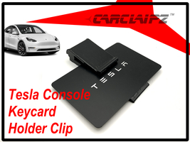 Tesla Model 3, Y Key card FOB Holder Kit for Center Console // Shipping included - £10.43 GBP