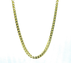 ADIRFINE 925 Sterling Silver Solid Franco Chain Necklace - £46.98 GBP