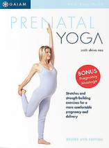 Prenatal Yoga Dvd New Sealed Shiva Rea Gaiam-TESTED-RARE Vintage -SHIPS N 24 Hrs - £6.31 GBP