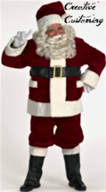 Santa Suit / Deluxe Burgundy with Outside Pockets - £161.25 GBP+