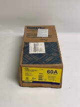 Square D D222N General Duty Safety Switch, Fusible, 60A, 3 Wire, 2-Poles - $65.00