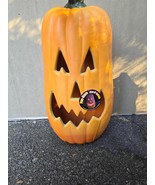 PrisMatix 27&quot; Blow Mold JACK O LANTERN Pumpkin Spooky Village Light Up V... - $54.45 CAD