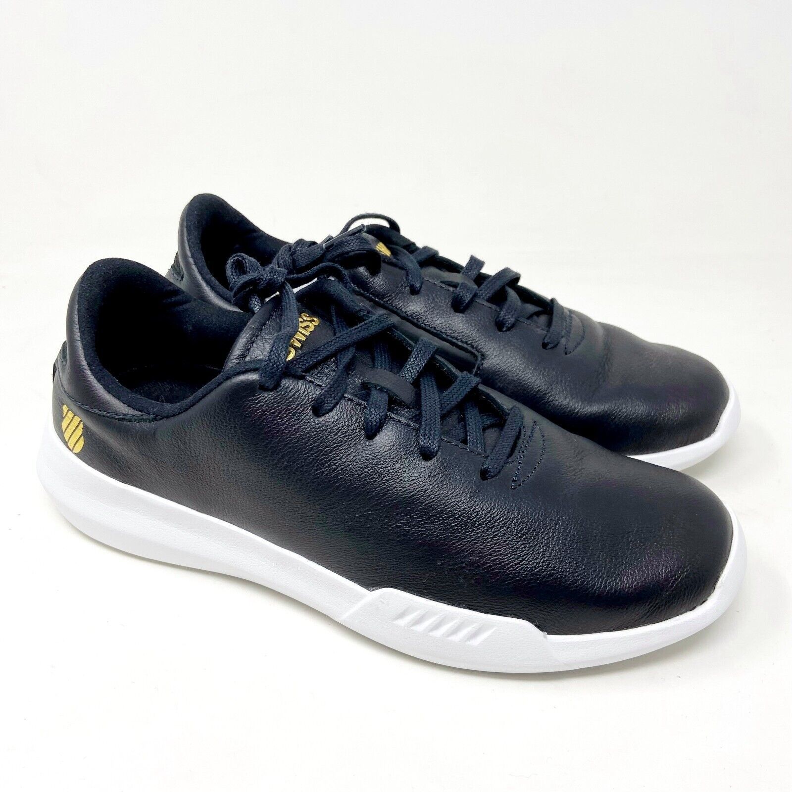 K-Swiss Icon Startup Risk Black Womens Size 8 Casual Sneakers 96623 002 - $24.95