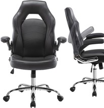 Mcq Home Office Gaming Ergonomic High Back Computer Height Adjustable, Black - $138.97