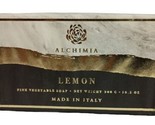 Alchimia Lemon Citron Scented Fine Vegetable Soap 10.5 oz   - $12.95