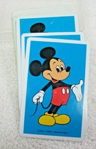 Vintage Walt Disney Production Mickey Mouse Playing Cards in Case T89 - $8.42