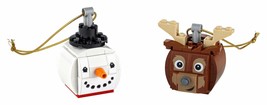 LEGO Snowman &amp; Reindeer Duo Ornaments - $34.99