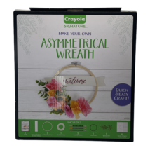Crayola Signature Make Your Own Asymmetrical Wreath Kit NEW Free Shipping - £11.79 GBP
