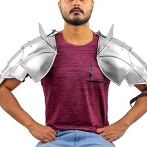 Medieval Gothic Larp Cosplay Armor Costume Steel Shoulder Shoulder Set-
show ... - £146.37 GBP