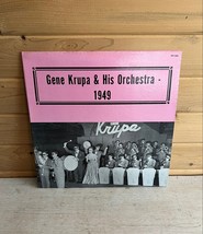 Gene Krupa anld His Orchestra 1949 Vinyl Almanac Record LP 33 RPM 12&quot; - $11.99