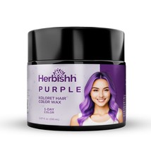 Herbishh Koloret Temporary Instant Vegan Hair Color Wax - Purple - $9.99