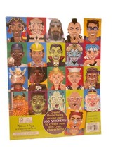 Melissa &amp; Doug Make-A-Face Sticker Pad Book Crazy Characters NEW - £11.98 GBP