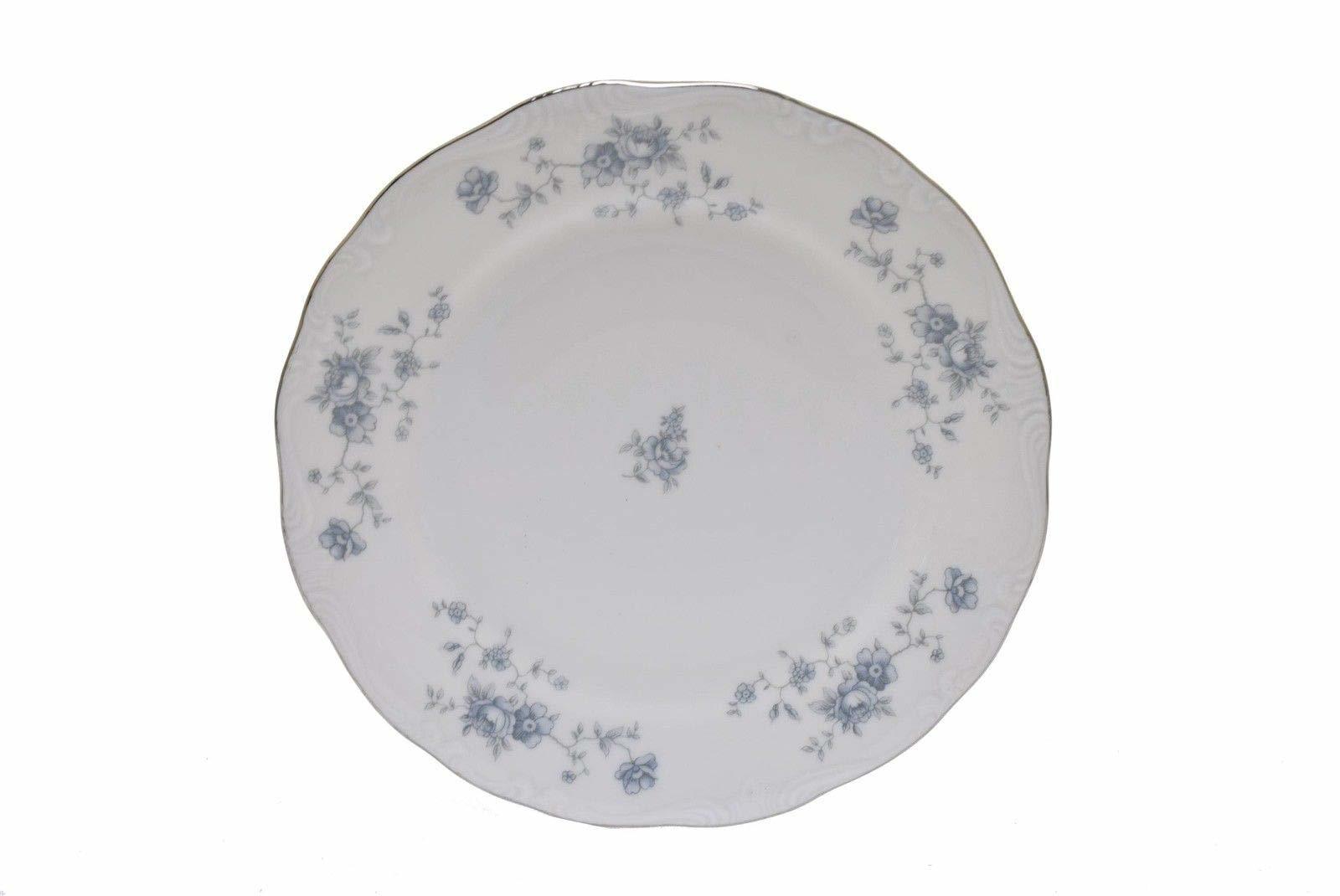 Johann Haviland Blue Garland Bavaria Germany 6.25" Bread and Butter Plate