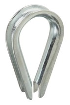 Hillman 322967 Zinc Plated Heavy-duty Steel Rope Thimble - 3/16 in. - $244.67 MXN