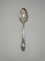 Oneida Community Ballad Pierced Tablespoon Serving Spoon Silverplate 1953 - $10.55