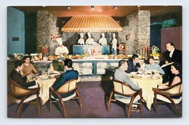 Grill Dining Room Hotel Del Prado Mexico City UNP Chrome Postcard P7 - £3.23 GBP