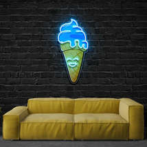 Happycream Cone V1 | Neon Acrylic Artwork - £31.69 GBP+