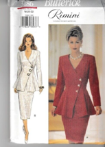 Vintage Butterick Pattern Rimini 3186 Top Skirt Size 18-20-22 Uncut 1993... - $14.80