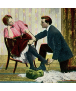 1910 Postcard Gentleman With His Hand Up A Skirt - £7.73 GBP