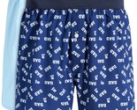 Club Room Men&#39;s 2-Pk. #1 Dad &amp; Solid Boxer Shorts in Blue-Size Large - $16.99