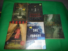 Lot 5 Books Vintage Mystery Thriller Horror Berendt Hannah Bell Gruen Ballantyne - £19.44 GBP