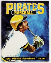 VINTAGE 1985 Phillies @ Pittsburgh Pirates Scorebook Scored Mike Schmidt HR - $14.84