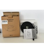 Portable CD Player KUEPHOM PP-11 Walkman CD Discman Bluetooth USB Aux Sp... - $34.51