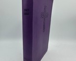 NKJV Giant Print Thomas Nelson Bible 1982 Purple Leather Edition Red Let... - £19.02 GBP