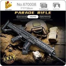 1:1 Chinese Parade Rifle Model Building Blocks Set Puzzle Bricks Toys 13... - £58.71 GBP