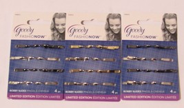 Goody 2 1/2&quot; Girls Twisted Chromed Hair Pins 3 packs of 4 Pieces - $10.99