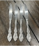 Reed &amp; Barton BAROQUE Stainless Select Modern Solid Dinner Knives Knife ... - $27.13 CAD