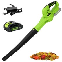 YOUGFIN Leaf Blower Cordless with Battery and Charger, 160CFM Battery Po... - $5,387.68 MXN