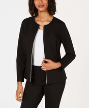 Alfani Petite Bead Trim Jacket, Size 4 - £13.55 GBP