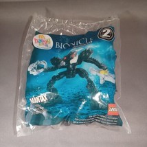 Mantax Barraki Lego Bionicle #2 Figure Mcdonalds Happy Meal Toy 2007 NIP - £7.46 GBP