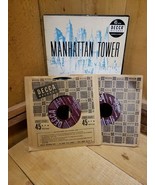 Manhattan Tower Gordon Jenkins A Musical Narrative 45 RPM 1949 Unbreakable - $24.06 CAD
