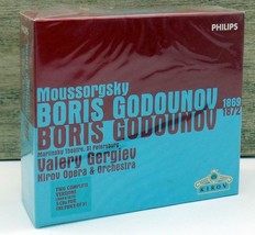 Moussorgsky Boris Godounov Valery Gergiev 1869 1872 Version CD Philips 462 230-2 - £67.65 GBP
