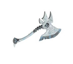 MV Silver ICE Death Axe D Weapon for Army Knight soldier US Shipping Warehouse - $4.32