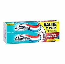 Aquafresh Cavity Protection Flouride Toothpaste, 2 Pack, Cool Mint, 5.6 oz - £18.37 GBP