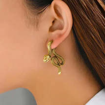 Ear Clip Women&#39;s Cool Style Personality Simulated Snakes Trendy Detachable - £3.32 GBP