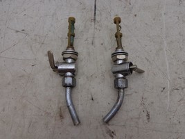 1969 Triumph Tiger TR6 TR6R PET COCK PETCOCK GAS SHUTOFF SET 2 LEFT RIGH... - £61.72 GBP