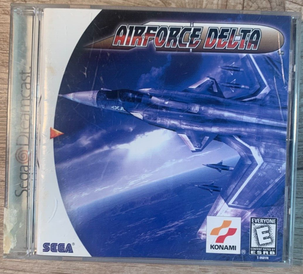 AirForce Delta (Sega Dreamcast, 1999): CASE AND MANUAL ONLY, Plane, Flying - £7.76 GBP