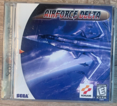 AirForce Delta (Sega Dreamcast, 1999): CASE AND MANUAL ONLY, Plane, Flying - $9.89