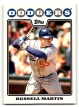 2008 Topps #190 Russell Martin    Los Angeles Dodgers Baseball Cards EX ID:59701 - $1.67