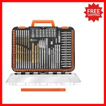 Comprehensive 112-Piece Drill Bit &amp; Screwdriver Set for Home &amp; Professio... - $1,012.33 MXN