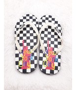 NYPW Women&#39;s &quot;NEW YORK CITY GRAPHICS&quot; Thong Flip Flops (Size Small 5- 6)... - $19.95 CAD