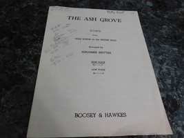 The Ash Grove by Benjamin Britten High Voice - $55.73 MXN