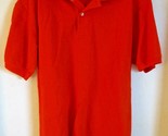 LACOSTE Made in Peru Short Sleeve Polo Shirt Orange Size 7 Men&#39;s XL - £23.33 GBP