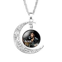 1 Elvis Presley Moon Crescent Necklace #2 - £10.50 GBP