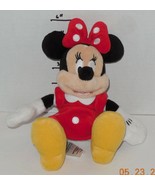 Disney Store Exclusive Minnie Mouse 10&quot; plush toy RARE HTF - $15.15