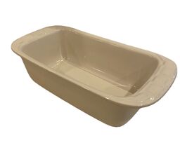 Longaberger Loaf Pan Woven Traditions Ivory 11&quot; - $867.68 MXN
